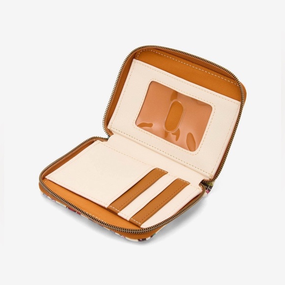 NWT Loungefly Disney Cats AOP cutout zip around wallet - Picture 4 of 7